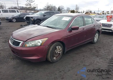 2009 Honda Accord 2.4 Lx z USA, uszkodzony, nr VIN 1HGCP26339A065438